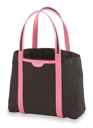 Convertible Yoga / Pilates Mat Tote (Black / Pink)