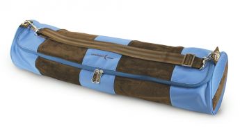 Yoga / Pilates Mat Tube (Blue / Chocolate)