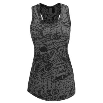 Women’s Graffiti Tank (Gray/Black)