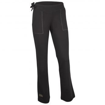 Santorini Women's Pant with Pockets (Black, Medium)