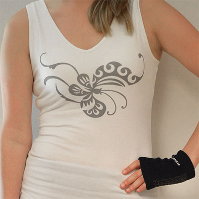 Crescent Moon Yoga Workout Tops